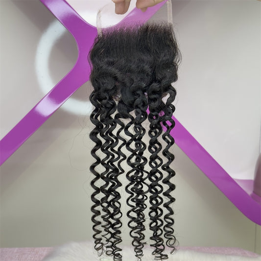 JP Hair 4x4 HD Lace Cloure Curly Deep Curly