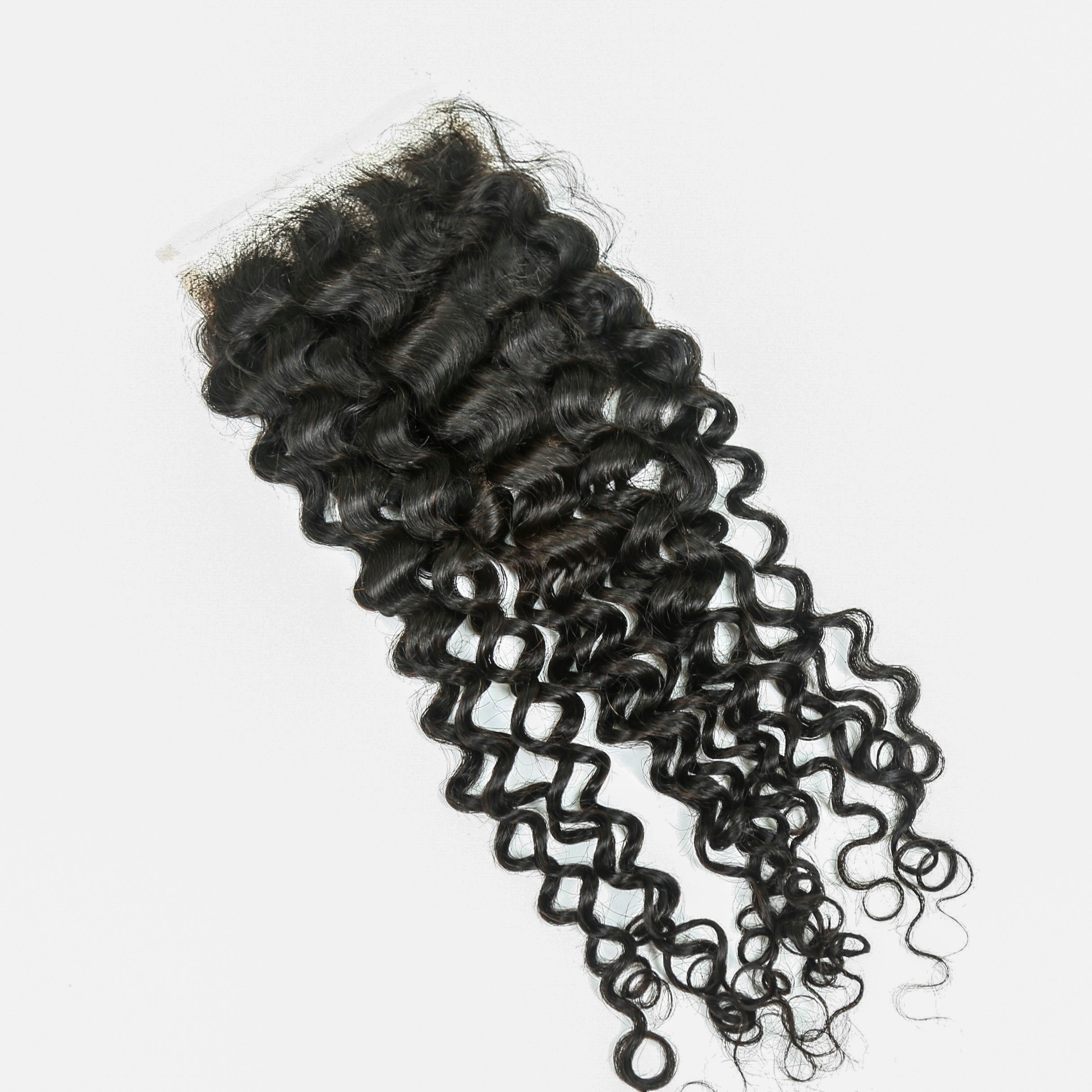 JP Hair 5x5 Transparent Lace Cloure Curly Deep Curly