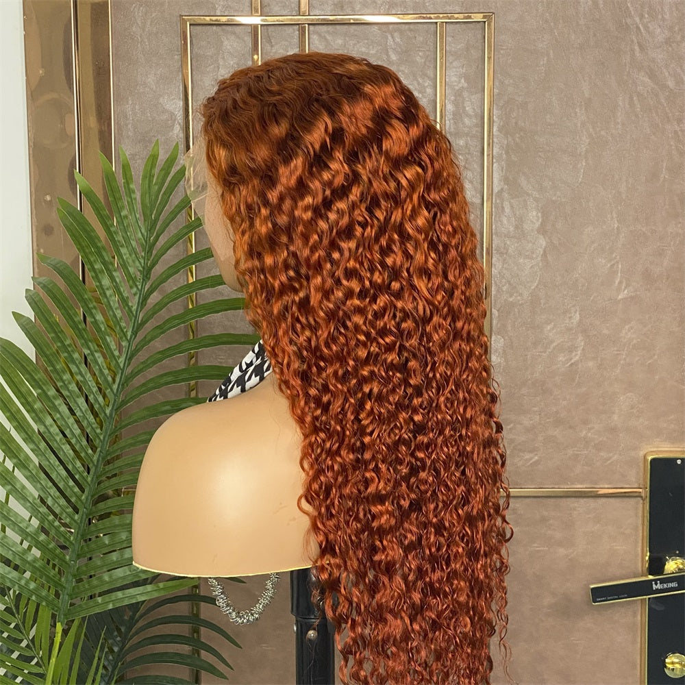 JP Hair Ginger #350 Lace Front Wig 13x4 Lace Frontal Wig with Natural Baby Hair