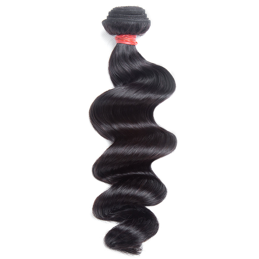 10A JP Hair Loose Wave Human Hair 3 Bundles Brazilian Virgin Hair Weave Extensions