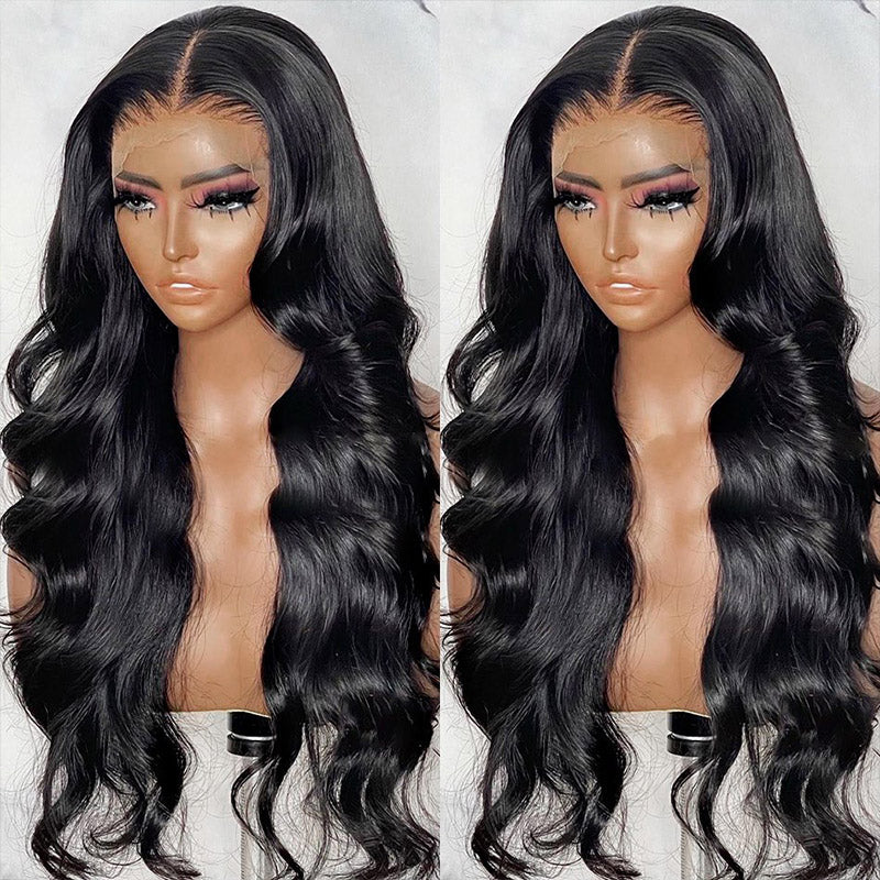 JP Hair Body Wave Lace Frontal Wig 13x4/13x6 HD Full Frontal Wig Pre-plucked 100% Human Hair Wig