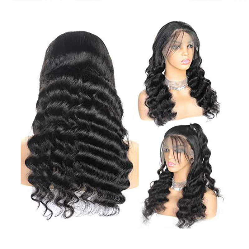 JP Hair 13x4/13x6 HD Full Frontal Wig Loose Deep Wave Lace Front Wig Invisible HD Lace Wig