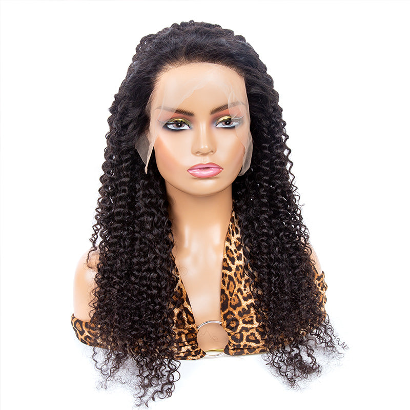 JP Hair 13x4/13x6 Lace Front Curly Wig High Density HD Human Hair Frontal Wig Deep Curly Wig