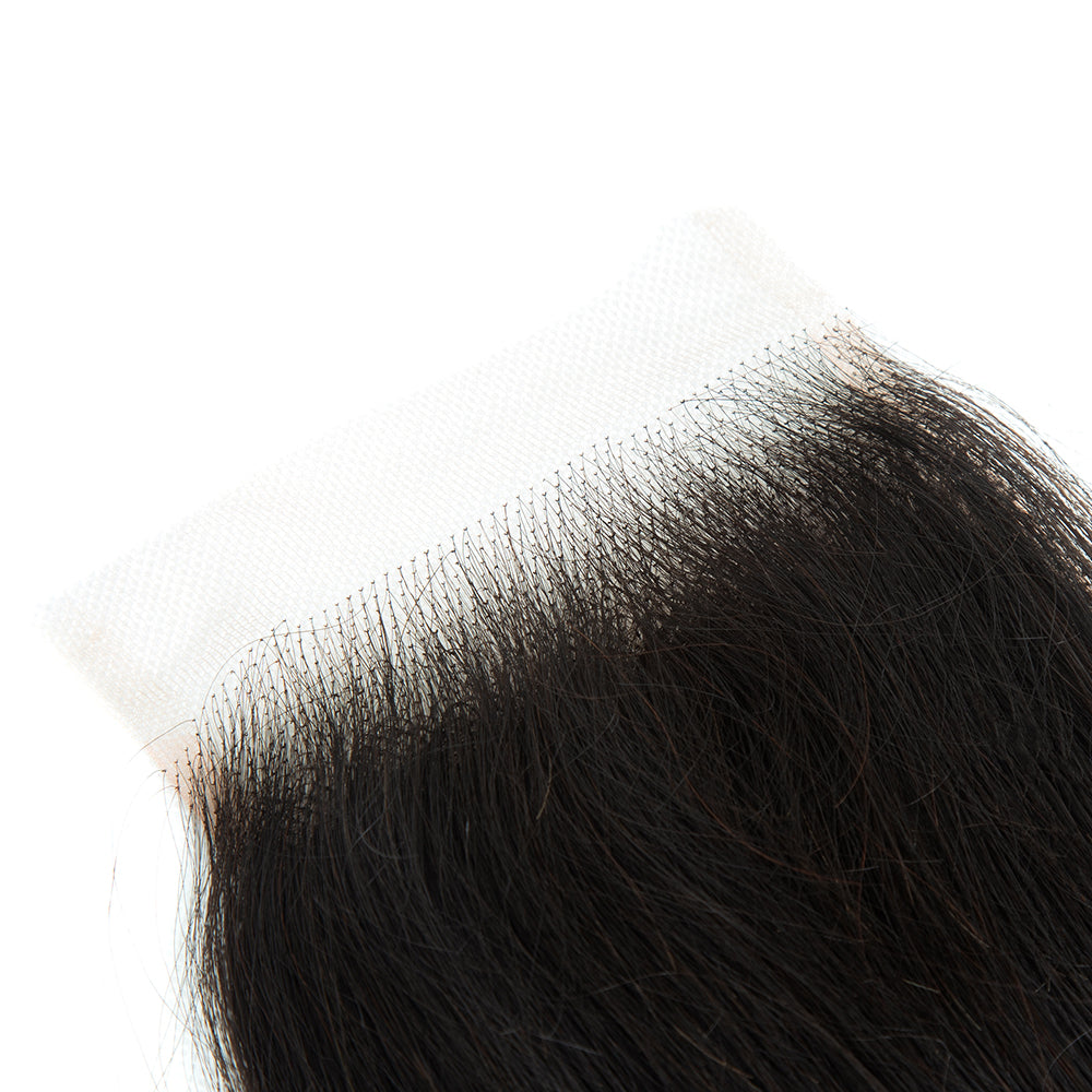 JP Hair 4x4 HD Lace Cloure Straight Small Knots 100% Human Hair