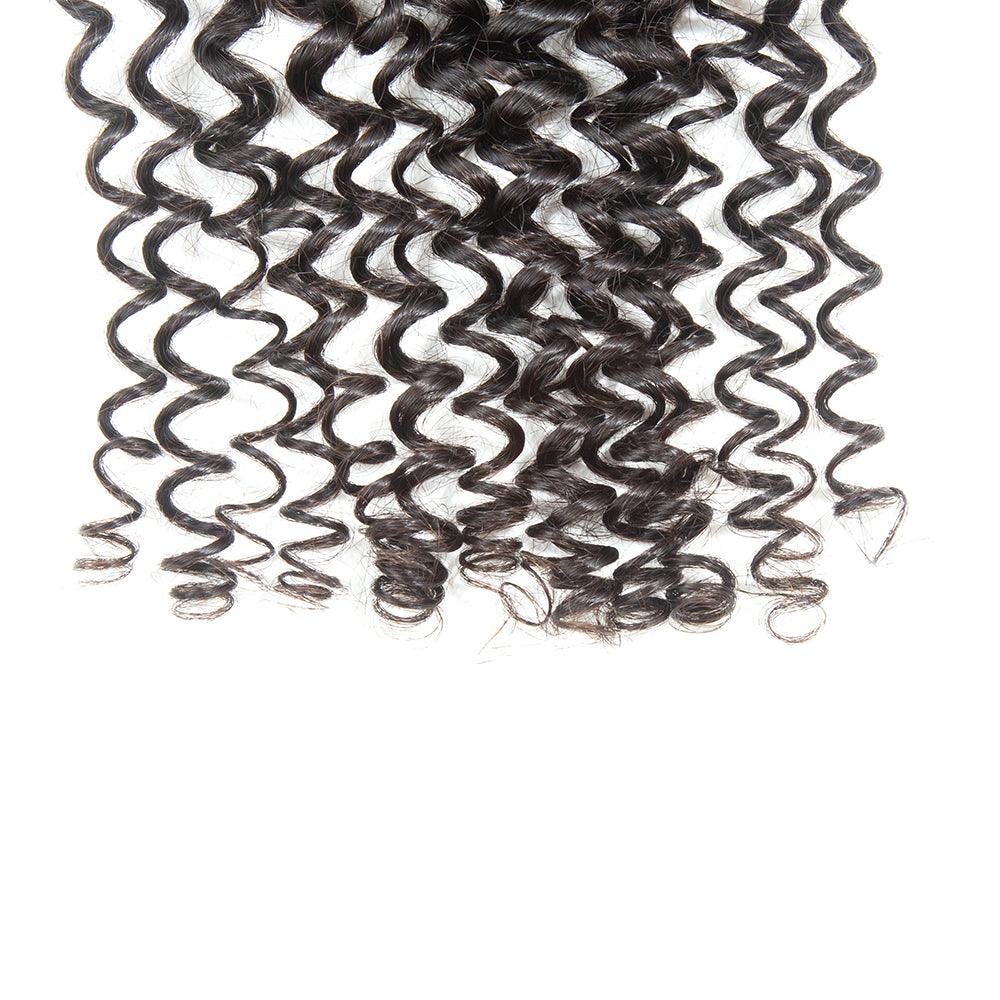 JP Hair 5x5 HD Lace Cloure Curly Small Knots 100% Human Hair