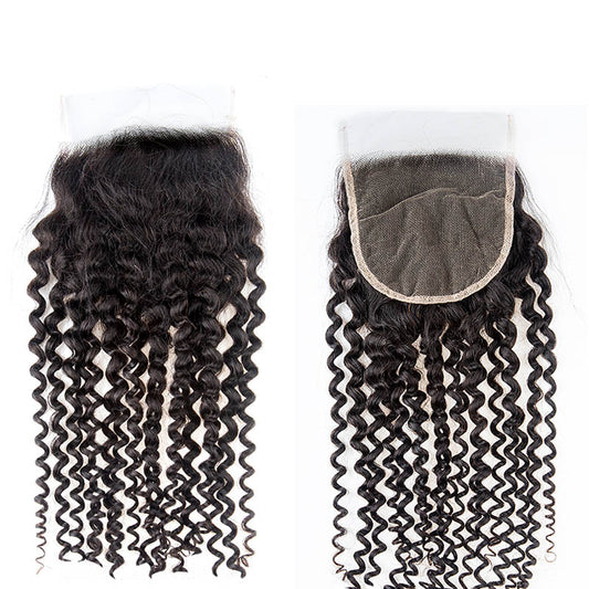 JP Hair 5x5 HD Lace Cloure Curly Small Knots 100% Human Hair