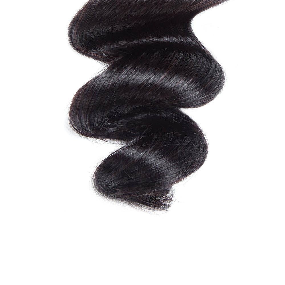 10A JP Hair Loose Wave Human Hair 3 Bundles Brazilian Virgin Hair Weave Extensions