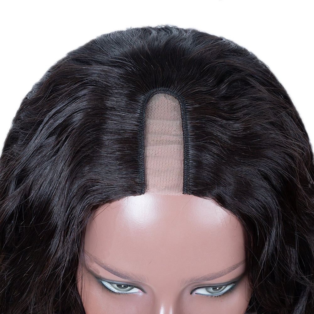JP Hair 250% Density Glueless U Part Wig Silk Straight Wig 100% Human Hair Wigs For Women