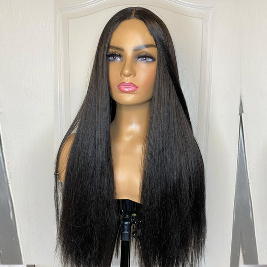 Straight Glueless Ready to Go Wig 5x5 HD Cloure Wig With Small Knots and Preplucked Hairline