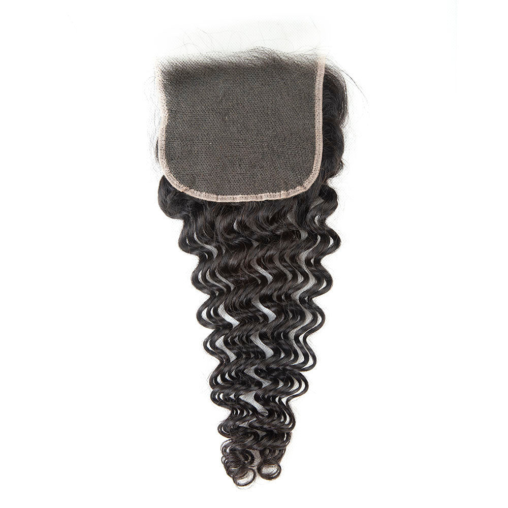 JP Hair 5x5 HD Lace Cloure Deep Wave Small Knots 100% Human Hair