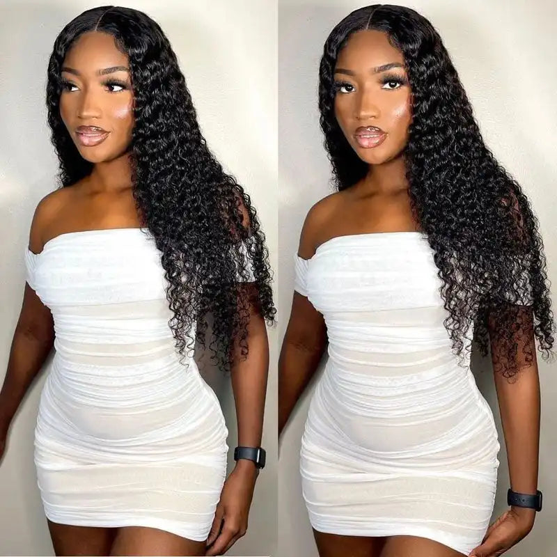 JP Hair Curly Wig 4x4/5x5/6x6 HD Lace Closure Wig Deep Curly Lace Closure Wig