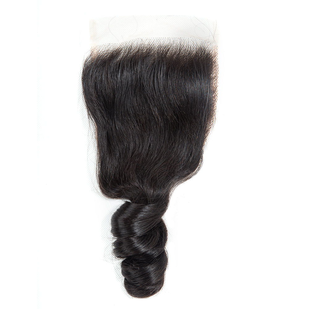 JP Hair 5x5 HD Lace Cloure Loose Wave Small Knots 100% Human Hair