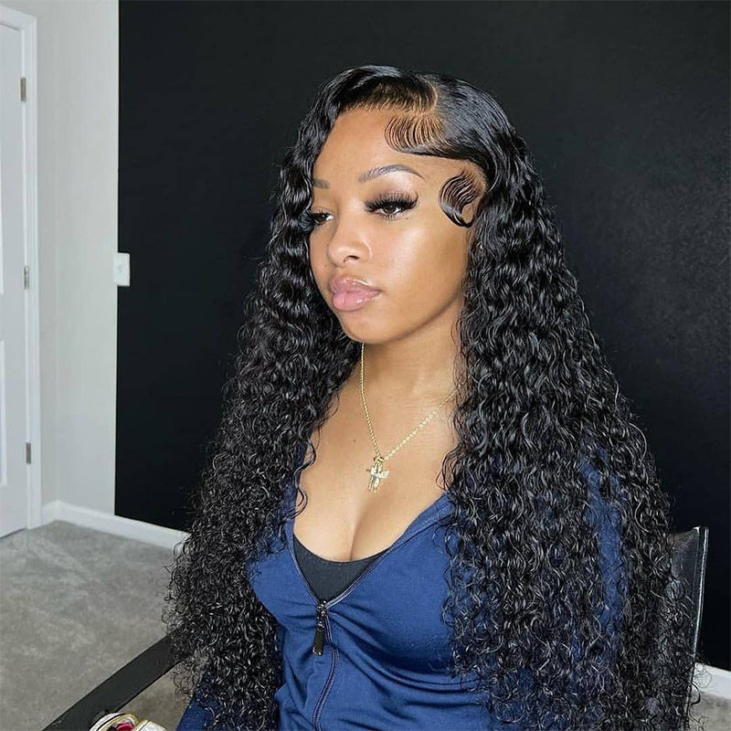 JP Hair Water Wave Wig 13x4/13x6 HD Full Frontal Wig 100% Human Hair Wig