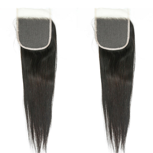 JP Hair 5x5 Transparent Lace Cloure Straight Small Knots 100% Human Hair