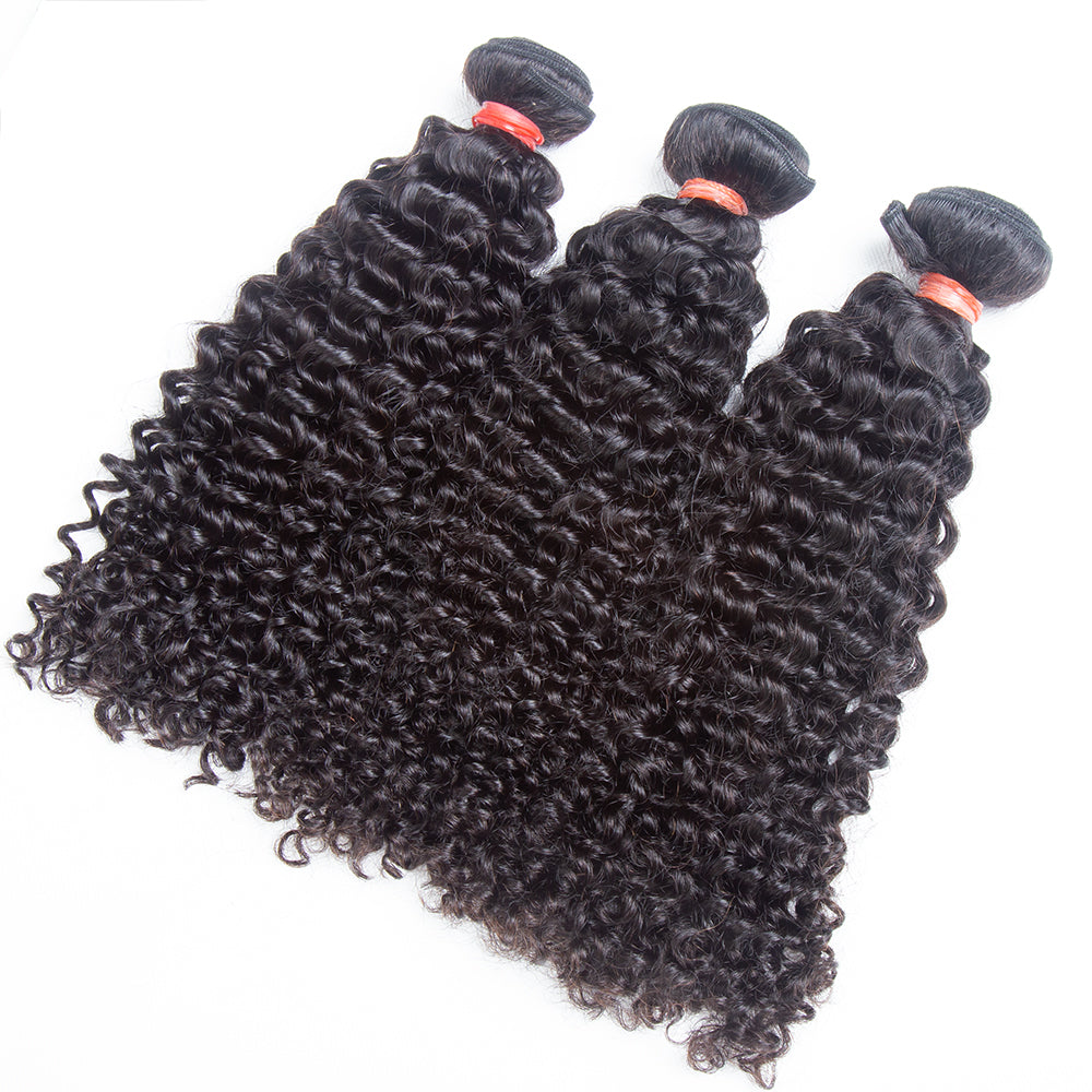 10A JP Hair Virgin Curly Hair Bundles Human Hair Weave Extensions