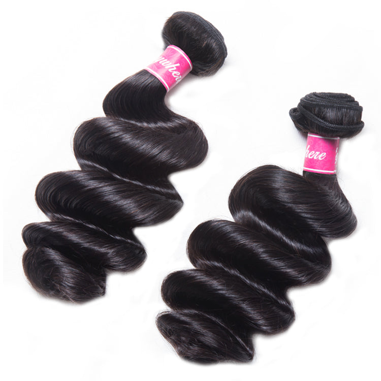 9A JP Hair Loose Wave Human Hair Bundles Brazilian Virgin Hair 3 Bundles Weave Extensions