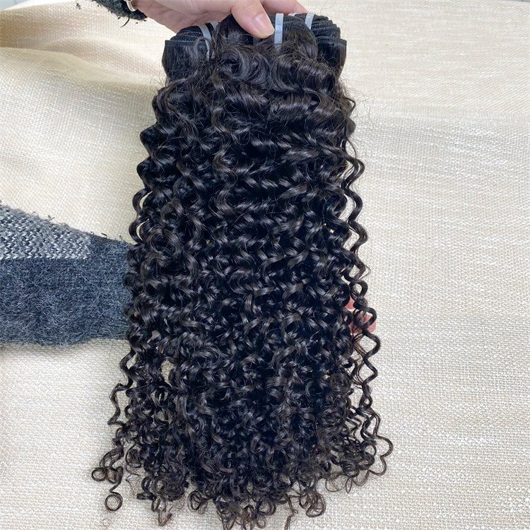 12A Raw Hair One Donor Hair 3 Bundles/Lot Curly Hair Weaves Hair Bundles