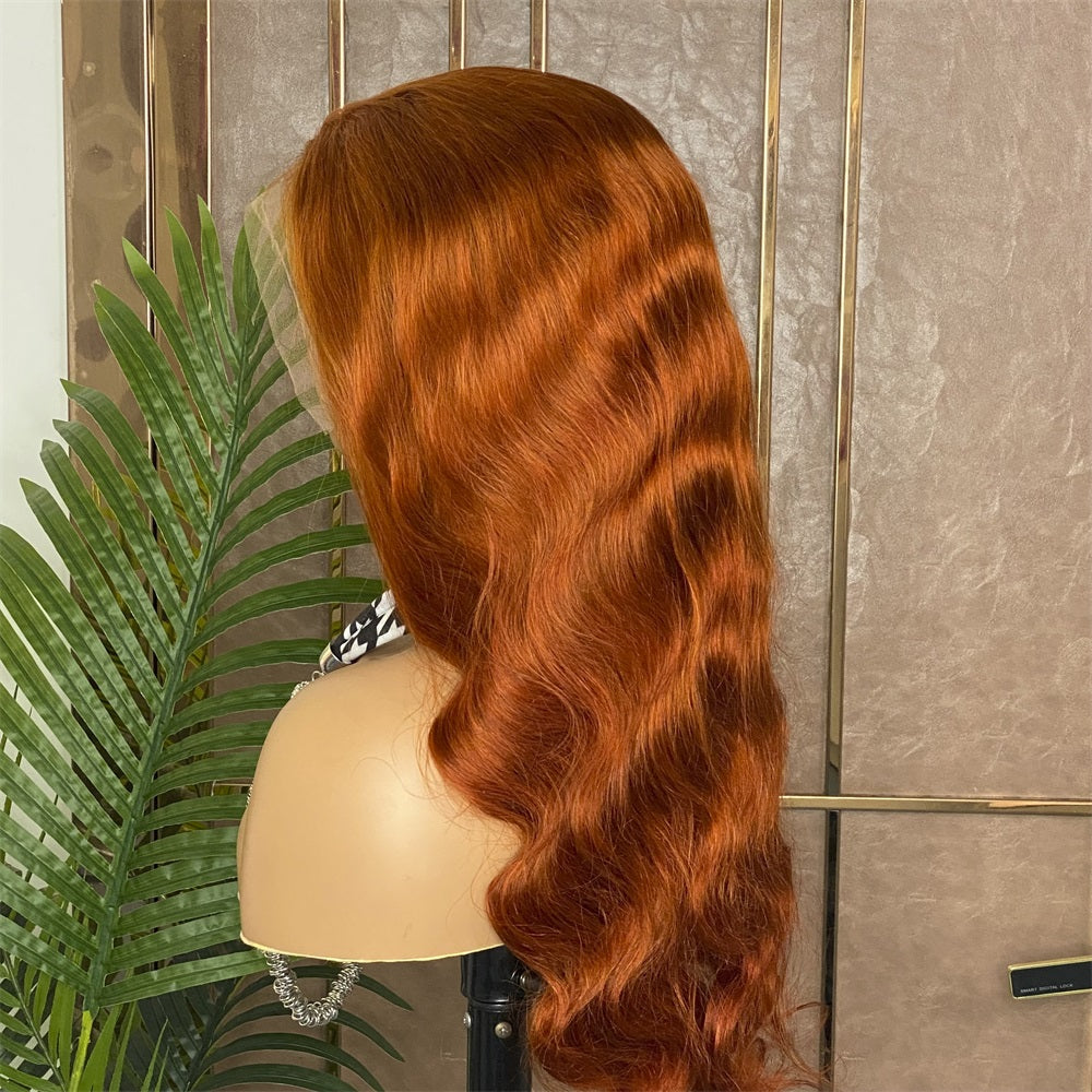 JP Hair Ginger #350 Human Hair Wig 13x4 Lace Front Wig Body Wave Hair Wig