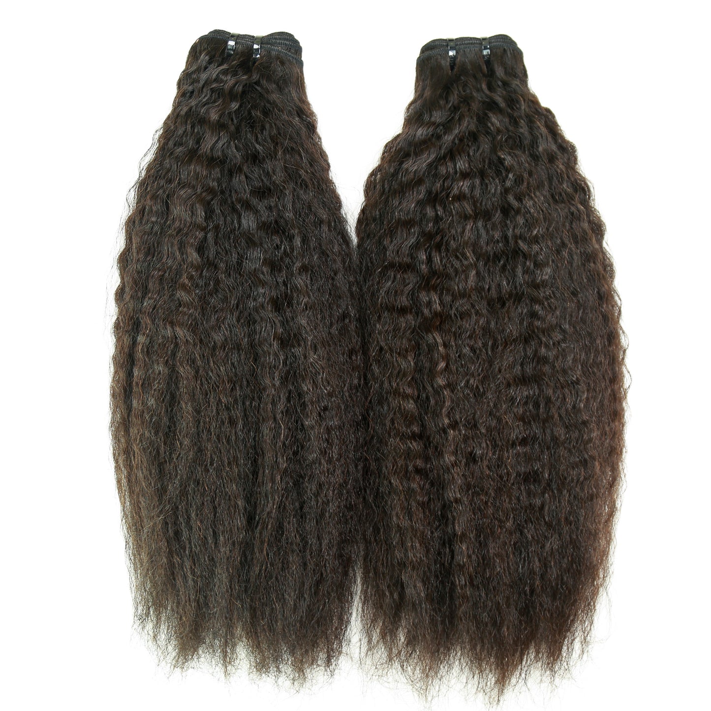 10A JP Hair Kinky Straight Hair Weaves 3 Bundles Free Shipping