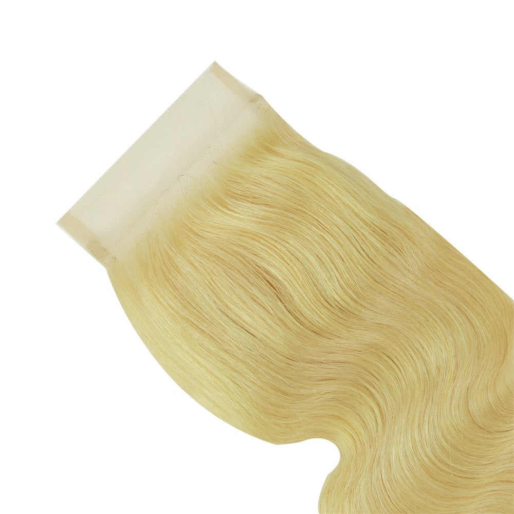 JP Hair #613 Blonde 4x4 Transparent Lace Cloure Body Wave