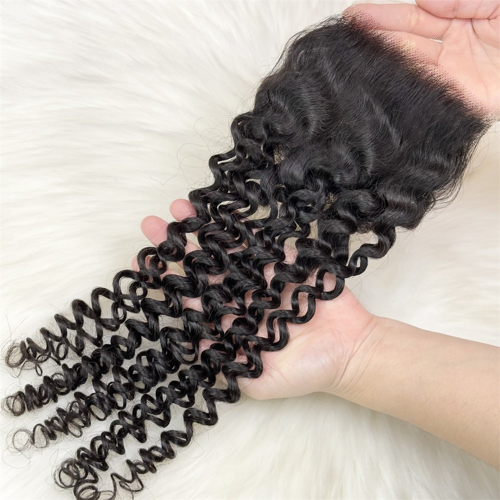 JP Hair 4x4 HD Lace Cloure Curly Deep Curly