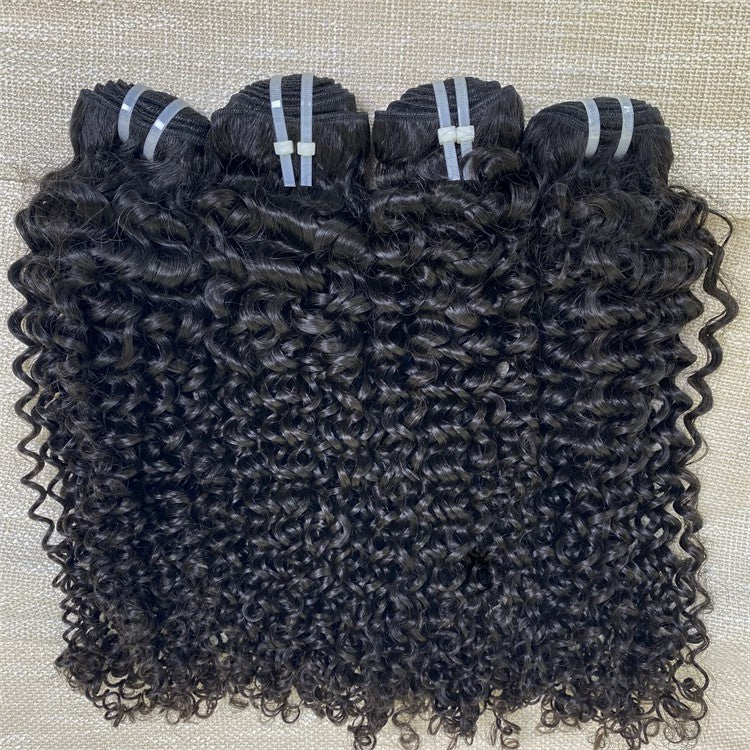 12A Raw Hair One Donor Hair 3 Bundles/Lot Curly Hair Weaves Hair Bundles