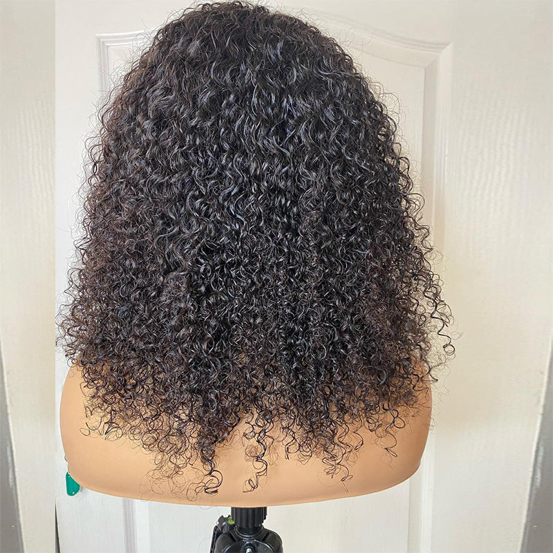 Curly Wave Glueless Ready to Go Wig 5x5 HD Cloure Wig With Small Knots and Preplucked Hairline