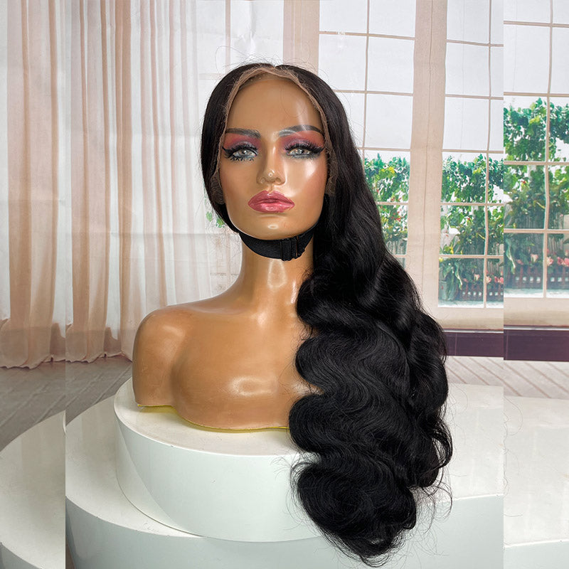 Pre-bleached & Pre-plucked 13x6 HD Frontal Body Wave Wig