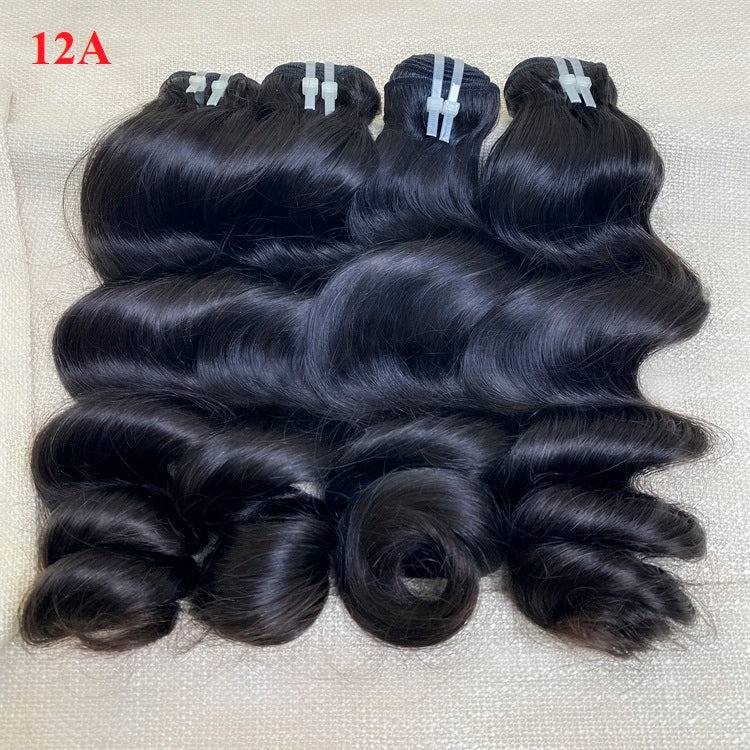 JP Hair 9A/10A12A Loose Wave 6x6 HD Closure With 3 Bundles