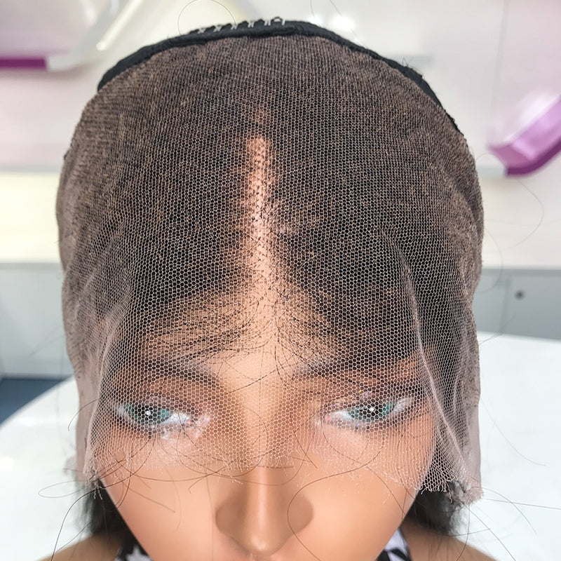 Bleached Knots 13x4 HD Full Frontal Wig Body Wave with Preplucked Hairline