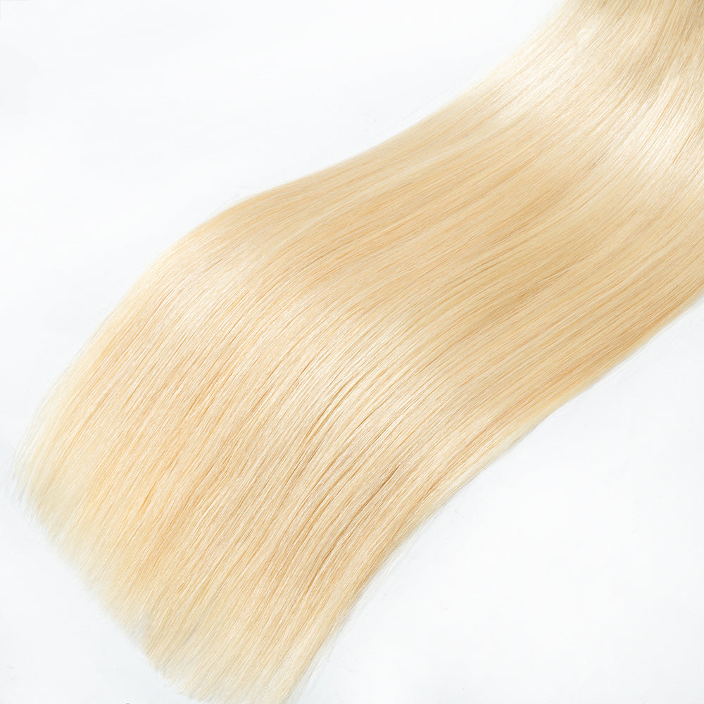 JP Hair 613 Blonde Straight Hair Bundles 3 Bundles Human Hair Weft