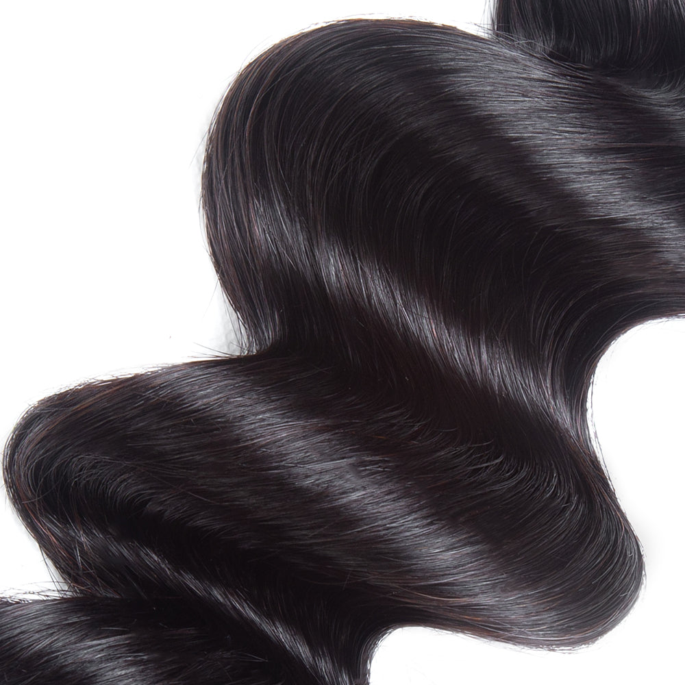 10A JP Hair Loose Wave Human Hair 3 Bundles Brazilian Virgin Hair Weave Extensions