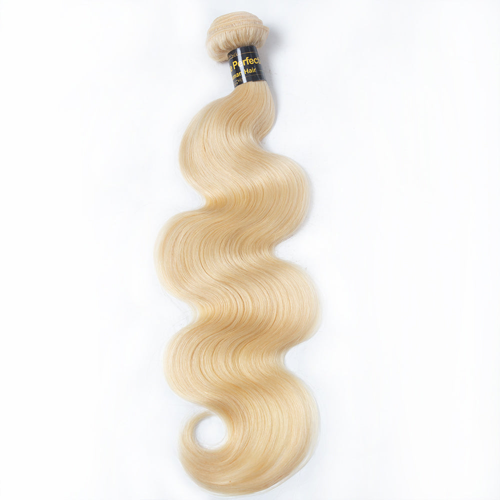 JP Hair 613 Blonde Body Wave Hair Bundles Weave 3 Bundles Human Hair Extensions