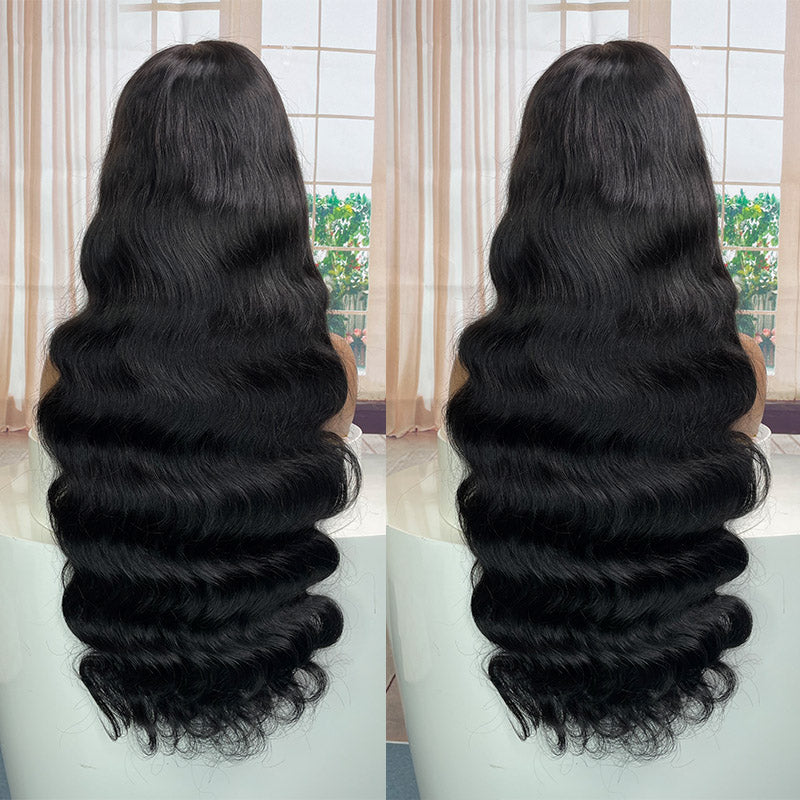 Pre-bleached & Pre-plucked 13x6 HD Frontal Body Wave Wig