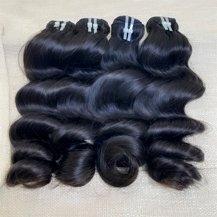 12A Raw Hair Loose Wave Vietnam Human Hair Bundles