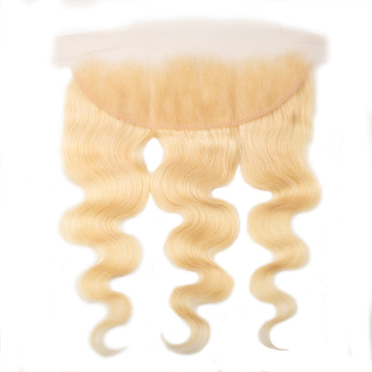 JP Hair #613 Blonde 13x4 Transparent Lace Frontal Body Wave