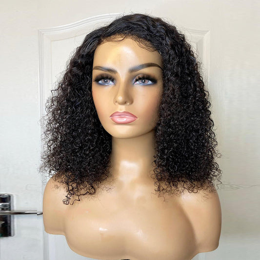 Curly Wave Glueless Ready to Go Wig 5x5 HD Cloure Wig With Small Knots and Preplucked Hairline