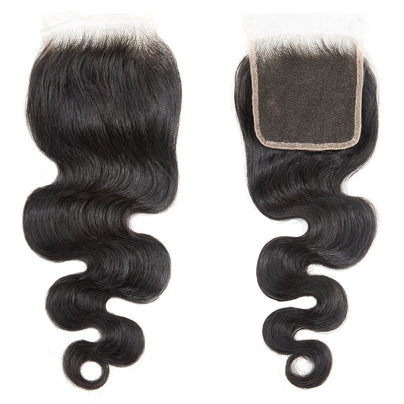 JP Hair 4x4 HD Lace Cloure Body Wave Small Knots Free Part