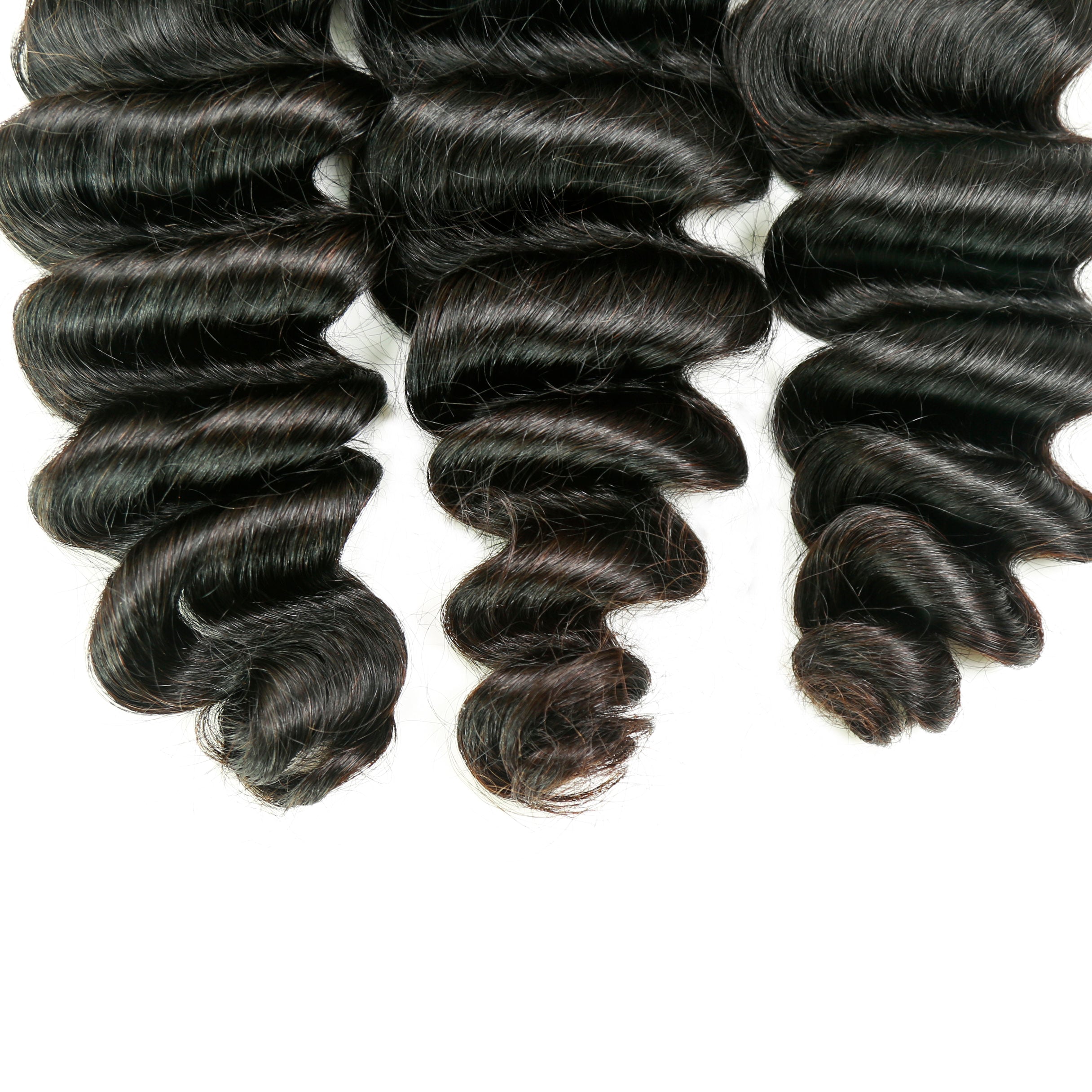 10A JP Hair Loose Deep Hair 3 Bundles Brazilian Virgin Human Hair Weave